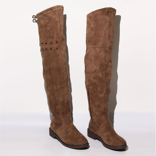 Long Boot Brown