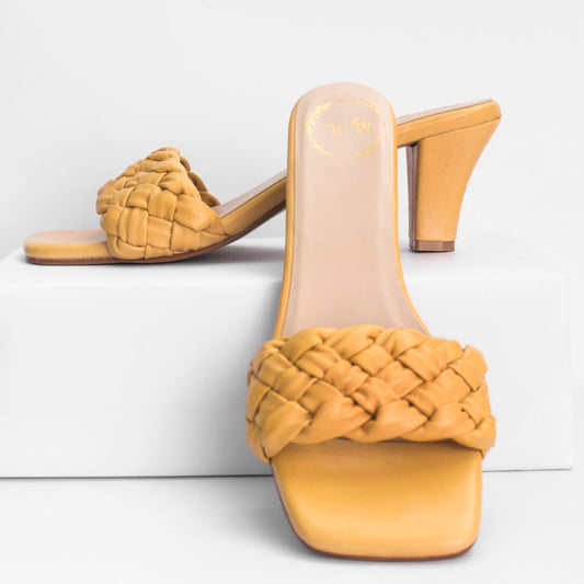 Yellow Lounge Heel