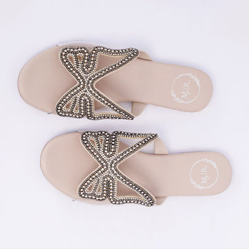 Butterfly Bling Flats