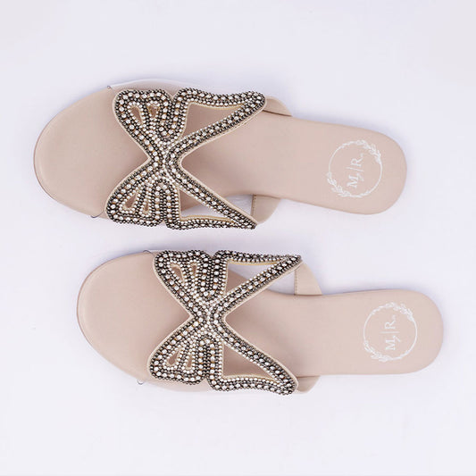 Butterfly Bling Flats