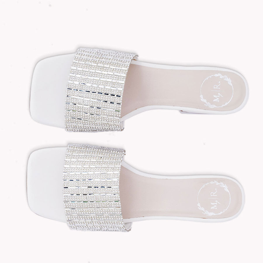 Opera Heel White