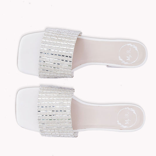 Opera Heel White