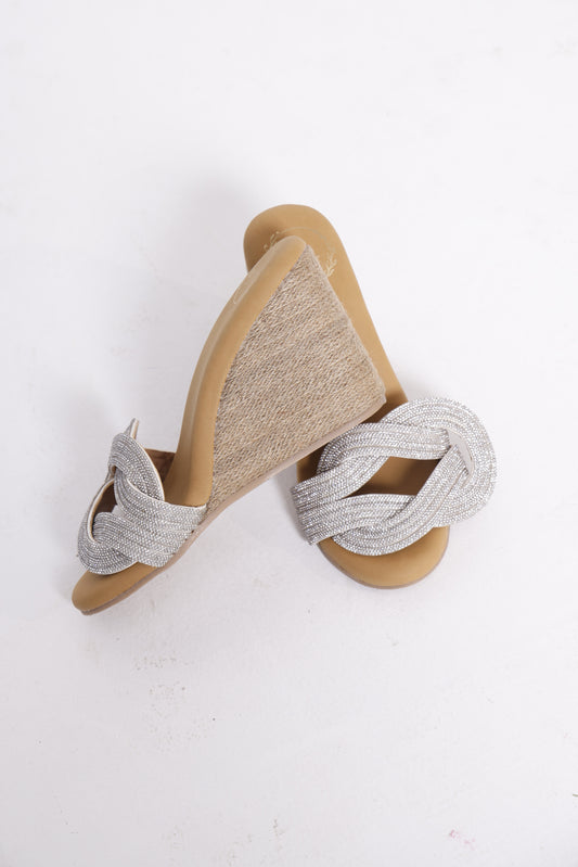 Drama Queen Slipper Beige