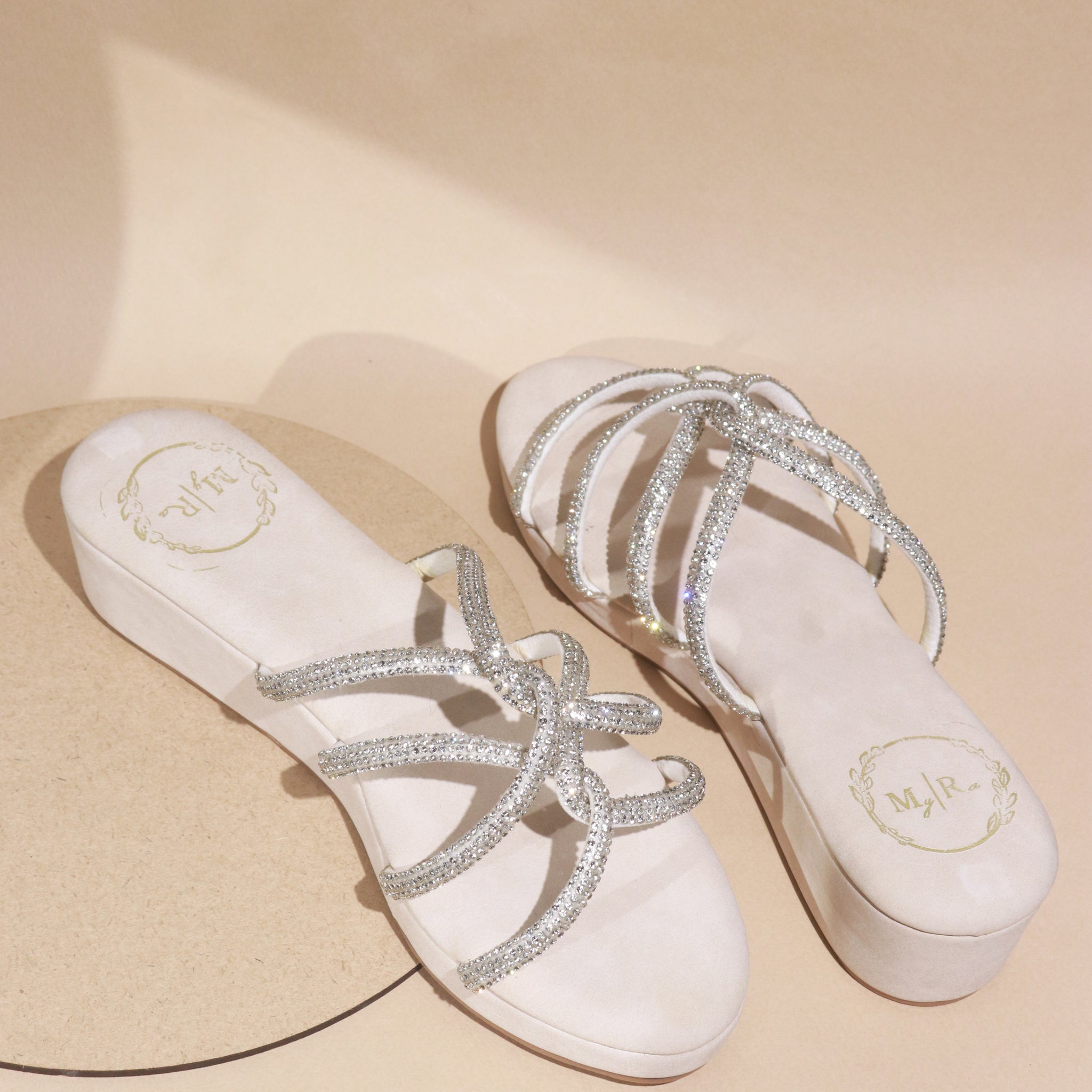 Glitter Platform Silver
