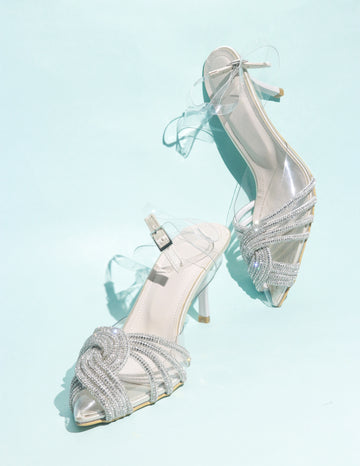 Glitter Pump Heel