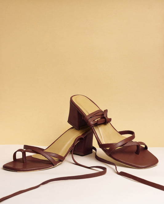Summer Tie Up Tan