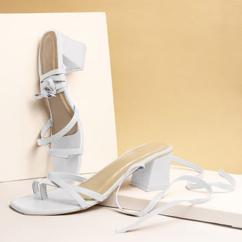 Summer Tie Up White