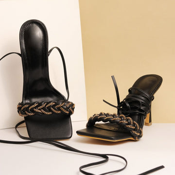 The Trouble Maker Heel Black